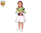 Toy Story Girls' Buzz Girl Classic Child Costume - Green/White/Purple