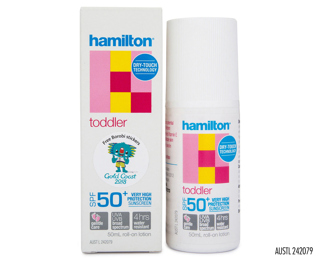 Hamilton Toddler Roll-On SPF 50+ 50mL