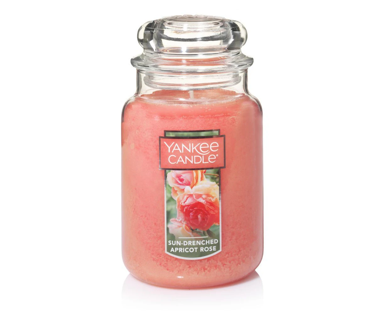 Yankee Candle Classic Sun Drenched Apricot Rose Large Jar 623g