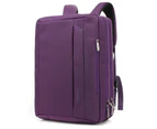 CoolBELL 15.6 Inches Convertible Laptop Backpack-Purple