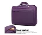 CoolBELL 15.6 Inches Convertible Laptop Backpack-Purple 2