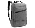 CoolBELL 15.6 Inch Convertible Backpack With USB Changing Port-Grey
