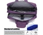 CoolBELL 15.6 Inches Convertible Laptop Backpack-Purple 6