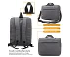 CoolBELL 15.6 Inches Convertible Laptop Backpack-New grey 5