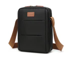 CoolBELL 10.6 Inches Messenger Bag iPad Carrying Case-Black