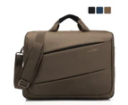 CoolBELL 17.3 inch Unisex Waterproof Oxford Cloth Laptop Bag-Brown