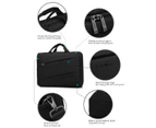 CoolBELL 17.3 inch Unisex Waterproof Oxford Cloth Laptop Bag-Black
