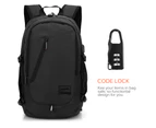 CoolBELL 15.6 Inch Laptop Backpack Water-resistant Knapsack-Black