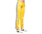 Kappa Women's 222 Banda Wastoria Trackpants / Tracksuit Pants - Yellow/Black/White