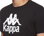 Kappa Men's Authentic Estessi Tee / T-Shirt / Tshirt -  Black/White