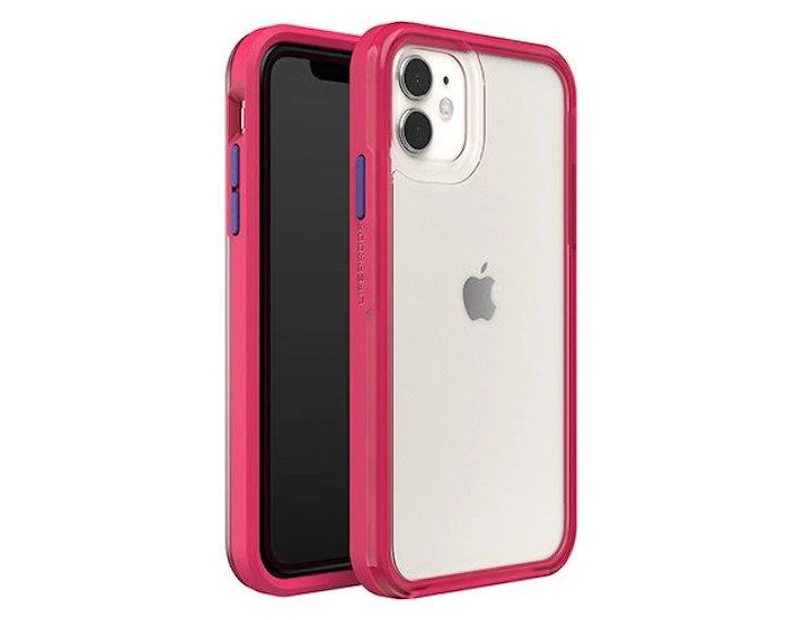 LIFEPROOF Slam Ultra-Thin Rugged Case For iPhone 11 (6.1") - Clear/Pink/Blue