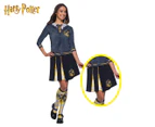 Harry Potter Women's Hufflepuff Skirt Costume - Black/Yellow