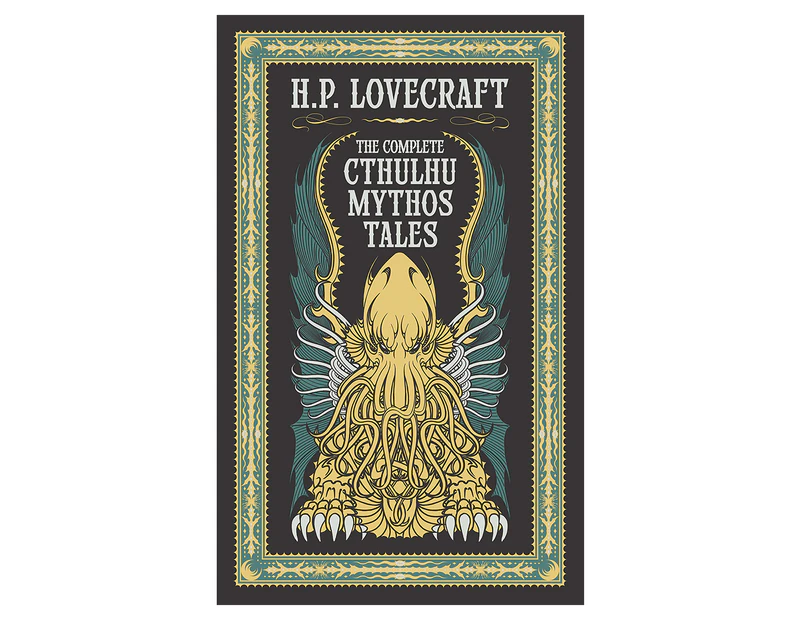 The Complete Cthulhu Mythos Tales Leather Book by H. P. Lovecraft