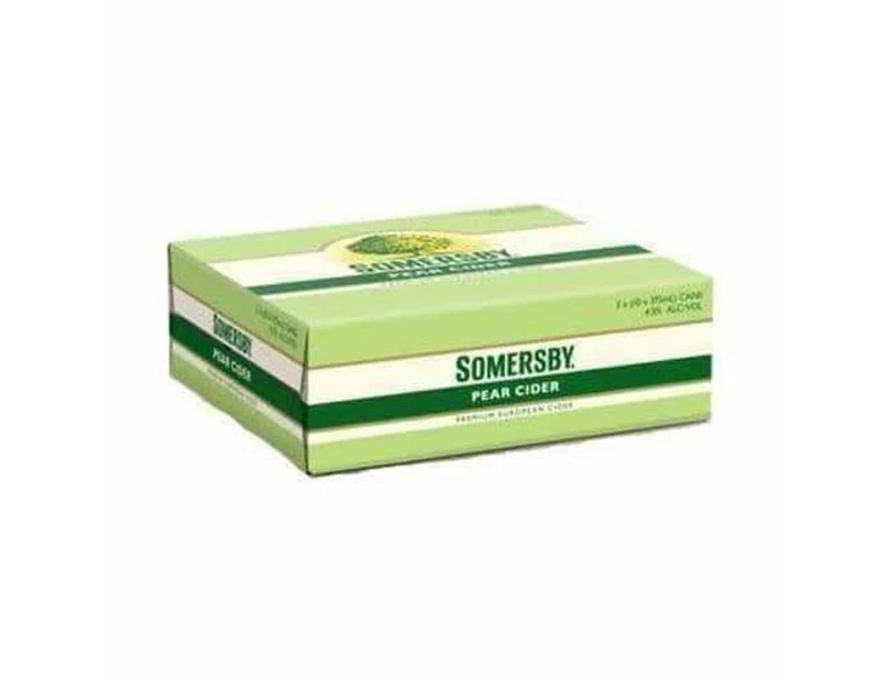 Somersby Pear Cider Cans 375ml - 30 Pack