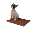 Zeez Cool Pad Bronze X-Large 81cm X 96cm Dog Pet Bed Cooling Mat Absorb Heat