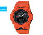 Casio G-Shock 54mm G-Squad GBA800-4A Bluetooth Resin Watch - Orange