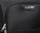 Lunar 5-Piece Softcase Luggage/Suitcase Set - Black