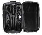 Lunar 5-Piece Softcase Luggage/Suitcase Set - Black