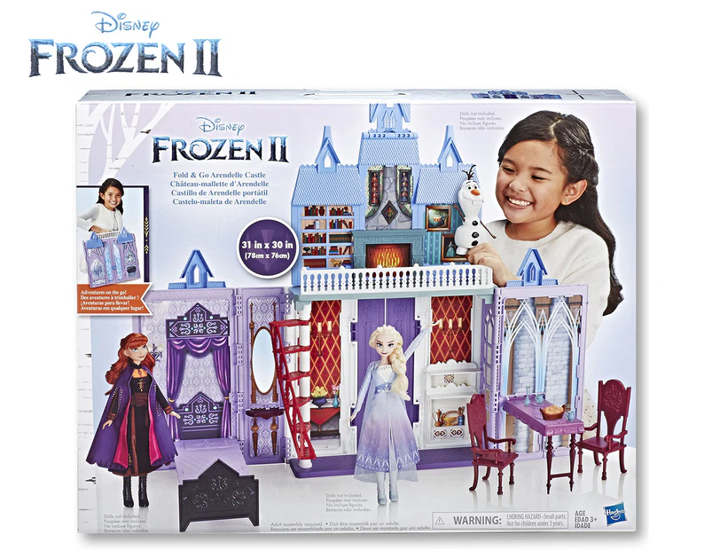 Disney Frozen 2 Fold & Go Arendelle Castle Playset
