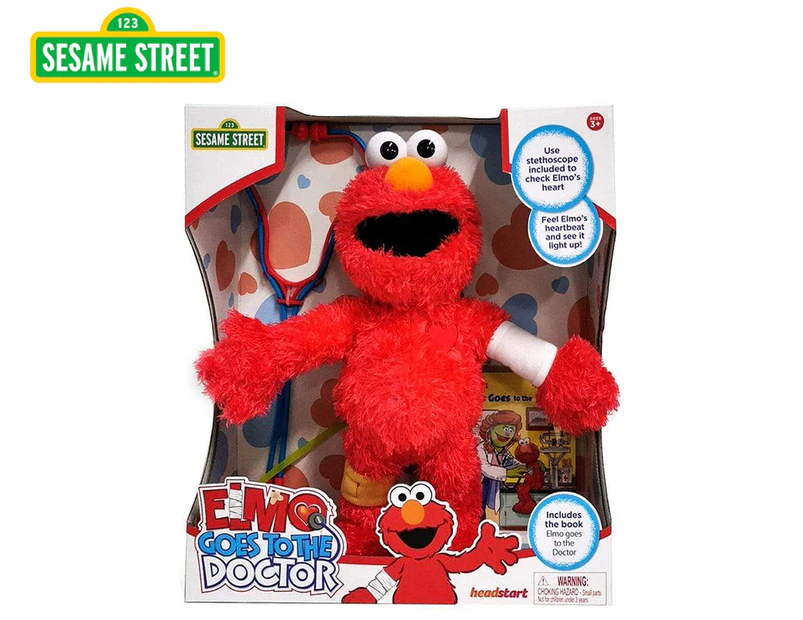 Sesame Street Elmo Goes To The Doctor Toy