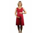 Maternity Dress - Day To Night - Red