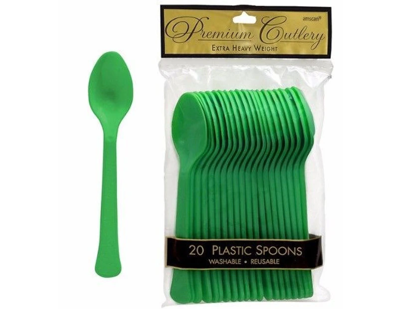 Spoons Festive Green Plastic