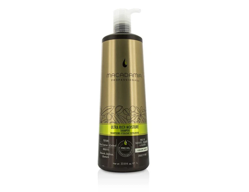 Macadamia Natural Oil Professional Ultra Rich Moisture Shampoo 1000ml/33.8oz