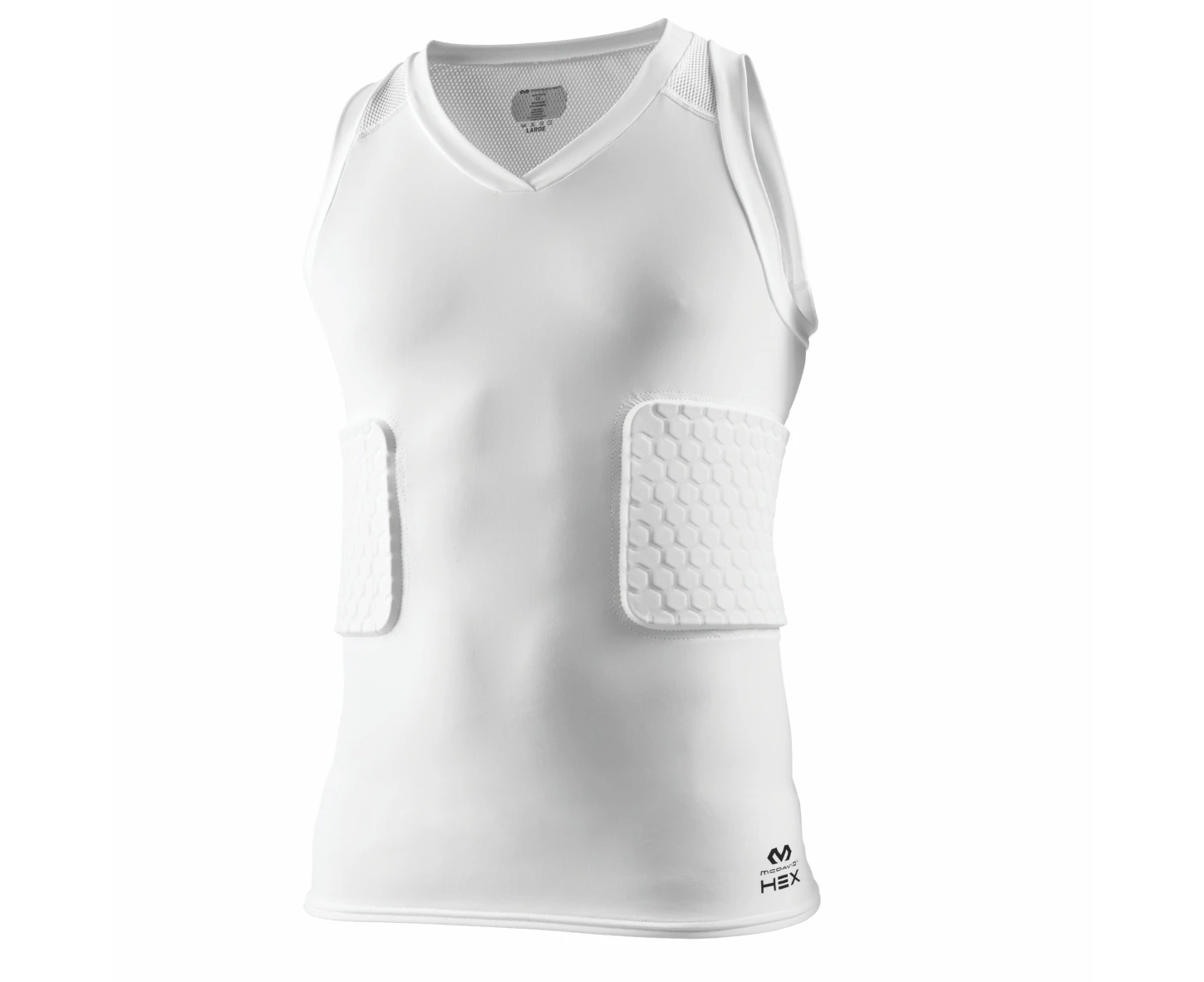 Hex Tank 3 pad Shirt with 14mm Padding basketball football contact sports