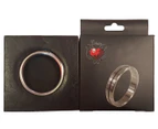 Desir Single Groove 50mm Cock-Ring - Silver