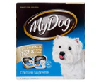 12 x My Dog Chicken Supreme Trays 100g