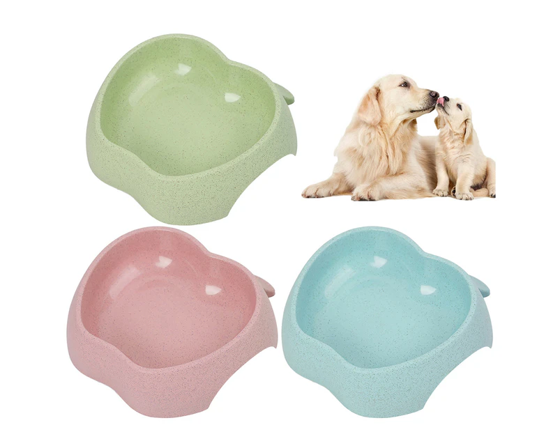 Legendog 3PCS Environmental Multi-purpose Pet Bowl for Dog Cat - Multicolor
