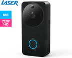 Laser Smart Home Video Doorbell - Black