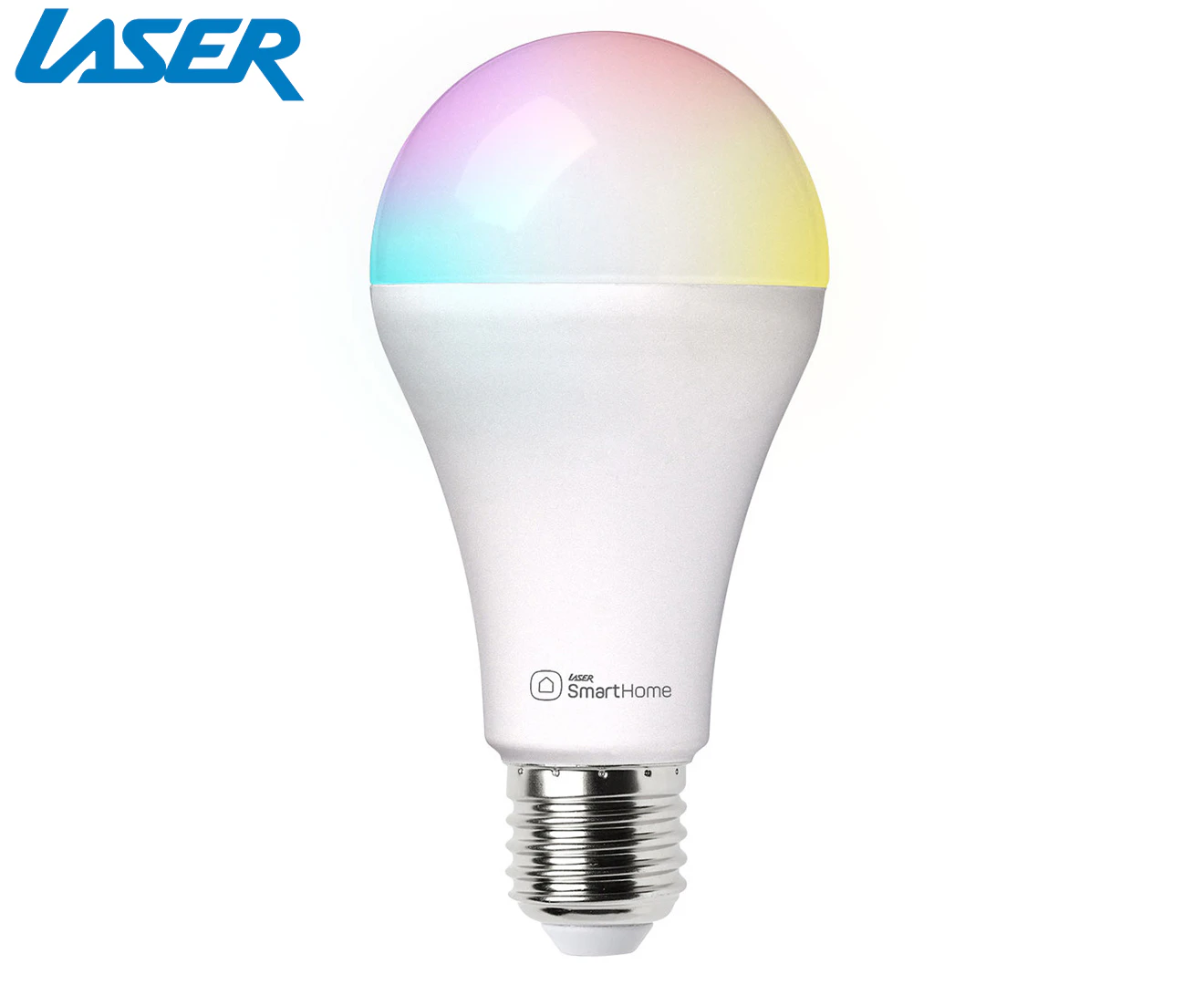 Laser 10W E27 Smart RGB LED Light Bulb Colour Adjustable WiFi App Control