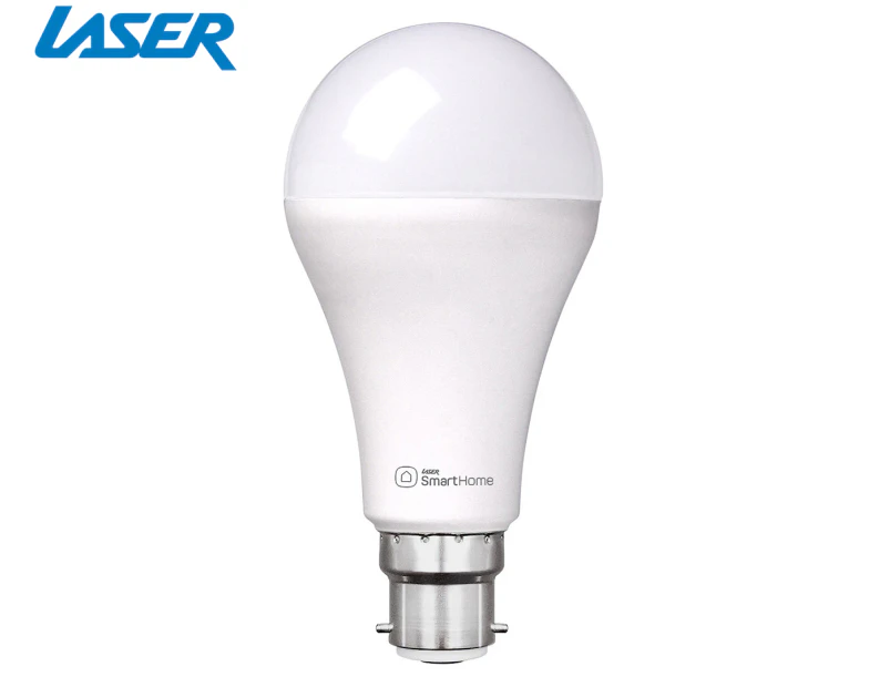 Laser 10W Smart Home White B22 LED Light Bulb