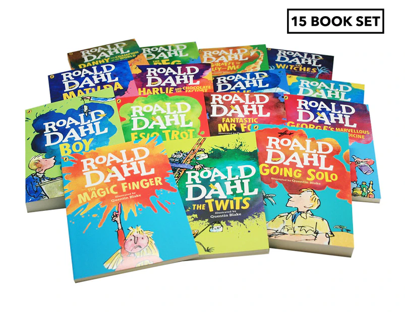 Roald Dahl Collection 15-Book Box Set by Roald Dahl