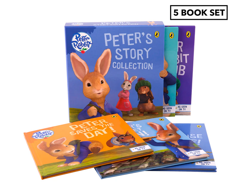 Peter Rabbit Story Collection Hardcover 5 Book Set