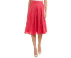 Nissa Women's  Linen A-Line Skirt