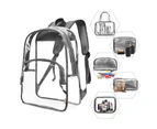 NiceEbag 6 in 1 Clear Backpack Heavy Duty School Bookbag