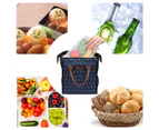 Lokass Lunch Bags Lunch Tote Water-Resistant Cooler Bag