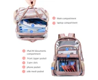 LOKASS Clear Backpack Transparent PVC Outdoor Backpack