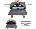 FOSTAK Laptop Messenger Bag 15.6 inch Computer Shoulder Bag