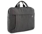 SWIZA Zelos 15-Inch Laptop Briefcase Bag - Dual-Tone Anthracite