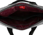 SWIZA Castus 15-Inch Laptop Briefcase Bag - Grey