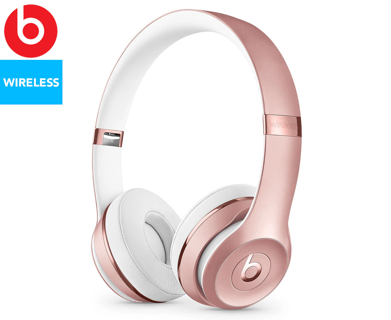 Beats Solo3 Wireless Headphones Rose Gold