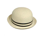 Kangol Box Band Bombin 100% Paper Straw Hat Made In USA Luxury Men's Cap New - Dove - Dove