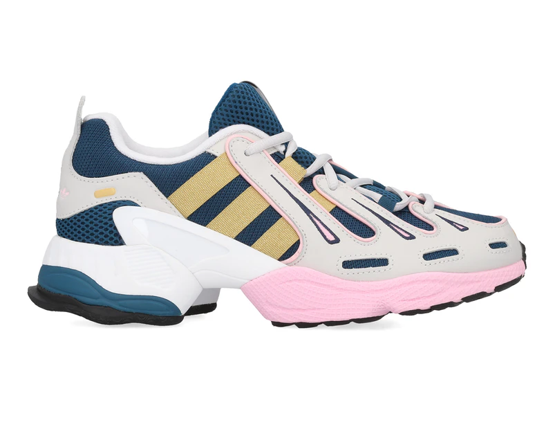 Adidas Originals Women's EQT Gazelle Sneakers - Tech Mineral/Gold Metallic/True Pink