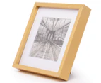 Set of 2 Cooper & Co. 6x6" Premium Metallicus Metal Photo Frames - Gold