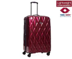 Antler Avanti CX Large 79cm Expanding Hardcase Luggage/Suitcase - Burgundy