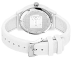 Lacoste Women's 36mm Classic 12.12 Silicone Watch - White