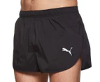 Puma Men's Ignite Split Running Shorts - Black